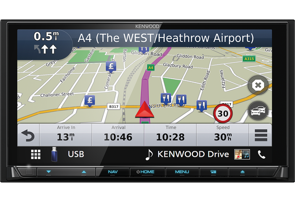 Kenwood DNX-9190DABS High Definition Multimedia Navigation System
