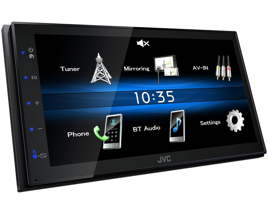 JVC KW-M25BT Mechless 6.8" Touchscreen Car Stereo with Bluetooth
