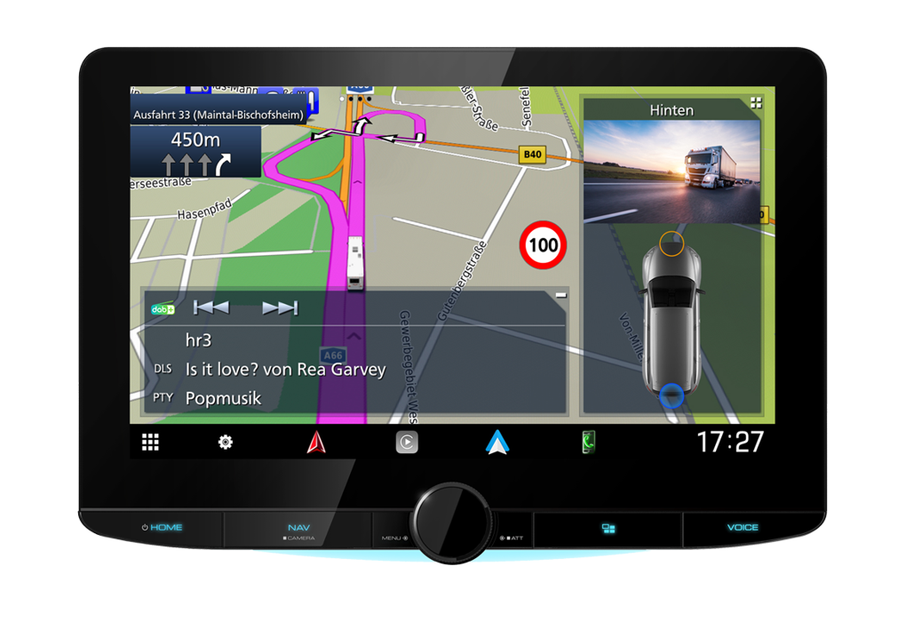 Kenwood DNR-992RVS Digital Media Receiver with 10.1" HD Display Apple CarPlay Android Auto & DAB+
