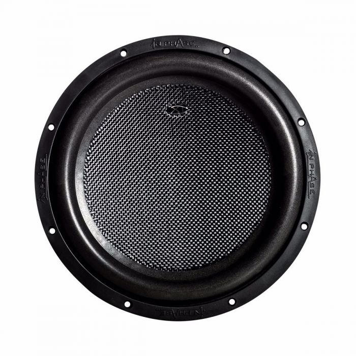 In Phase XT-12 Kevlar Cone 2Ω Dual Voice Coil 1400W Peak Power Subwoofer