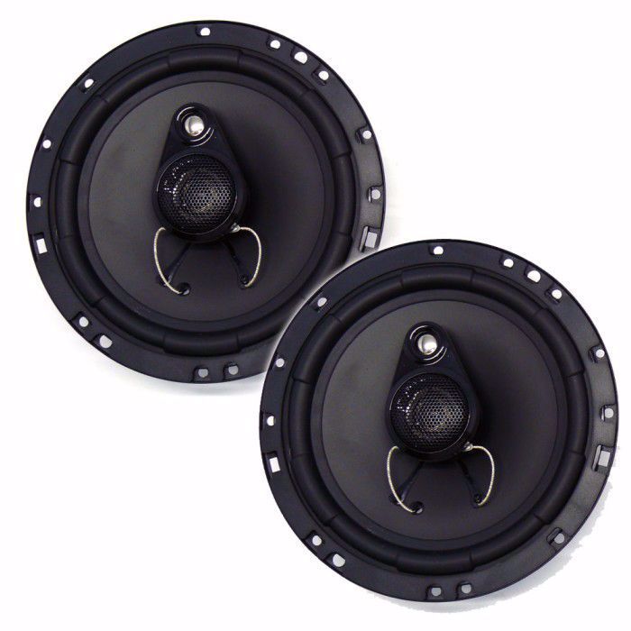 In Phase SXT1735 6.5" Shallow Fit 17cm 3-Way, 260 Watts Coaxial Speakers with Neodymium Magnet