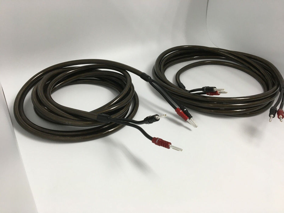 CHORD EPIC X SPEAKER CABLE (5.0m PAIR)  TERMINATED WITH OHMIC PLUGS
