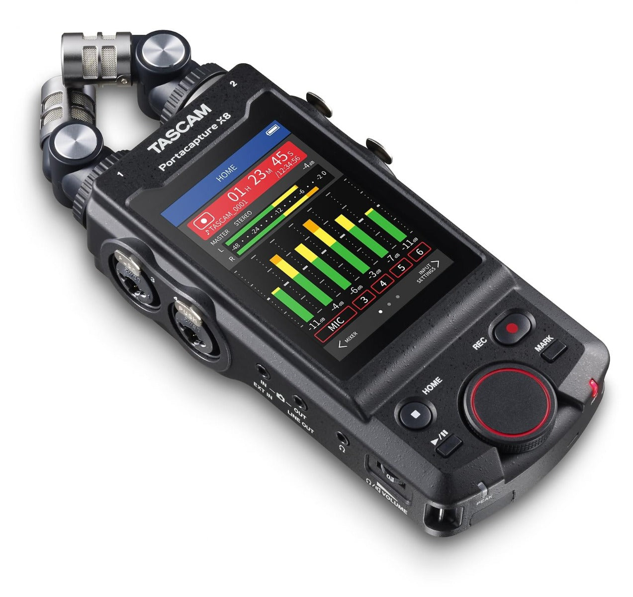 ほぼ未使用　Portacapture X8 TASCAM ウインドジャマー付き Tascam Portacapture X8 High Resolution Adaptive Multi-Recorder
