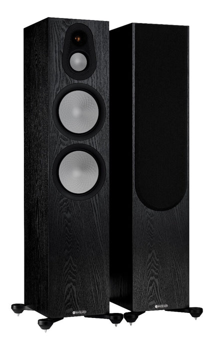 Monitor Audio Silver 500 7G Floor standing Speakers-Black Oak
