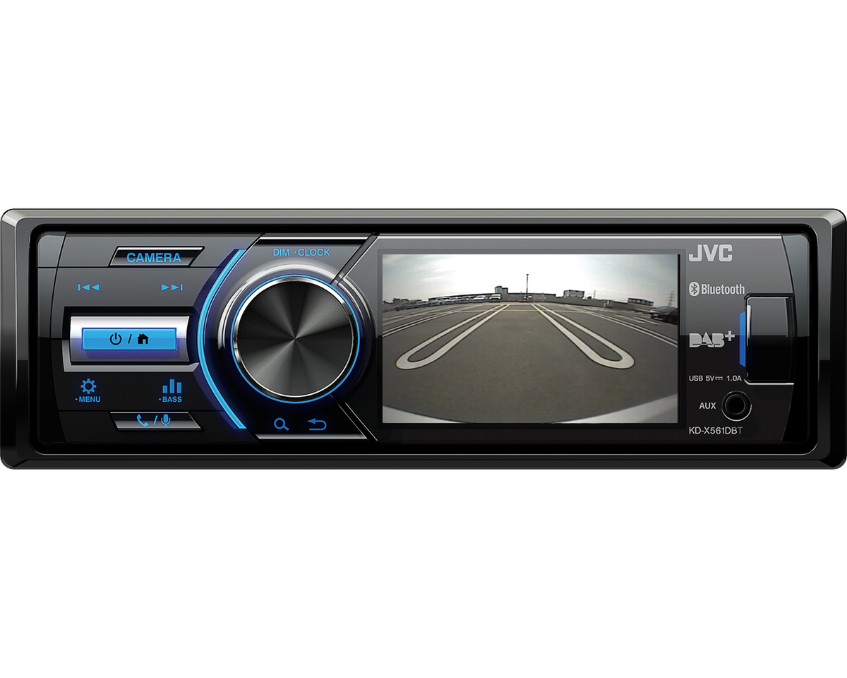 Jvc Radio JVC KD-X561DBT Mechless 3