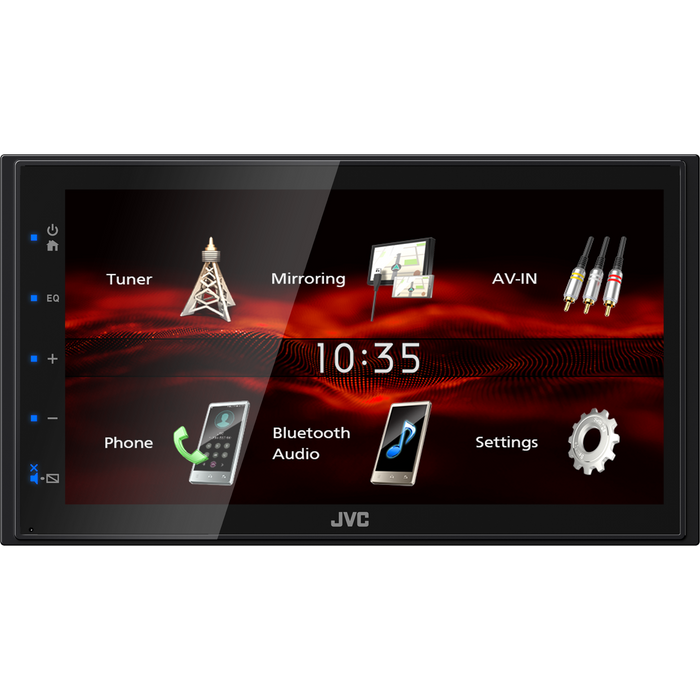 JVC KW-M180BT 6.8" Mechless Media Receiver with Built-In Bluetooth