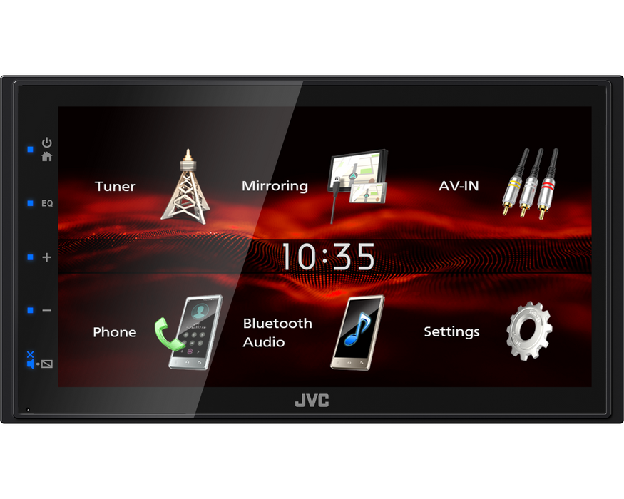 JVC KW-M180BT 6.8" Mechless Media Receiver with Built-In Bluetooth