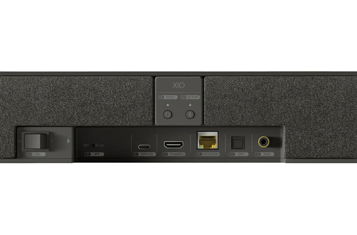 KEF XIO Sound Bar Slate Black