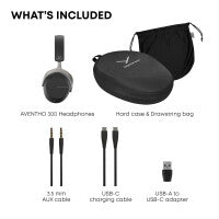 BEYERDYMAMIC AVENTHO AVENTHO 300 Over-Ear Wireless Headphones with ANC in Black