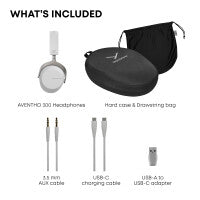 BEYERDYMAMIC AVENTHO AVENTHO 300 Over-Ear Wireless Headphones with ANC in Nordic Grey