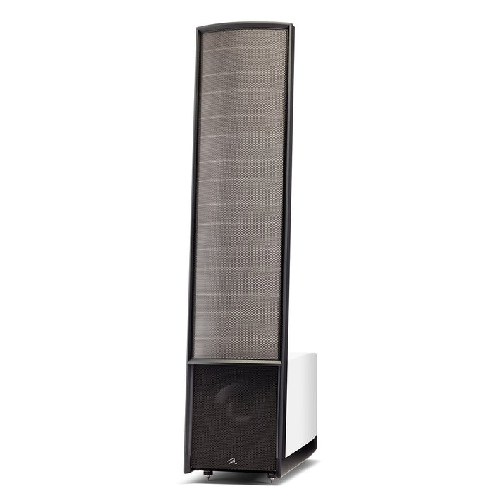 Martin Logan Expression ESL 13A Floorstanding Speakers- Gloss White