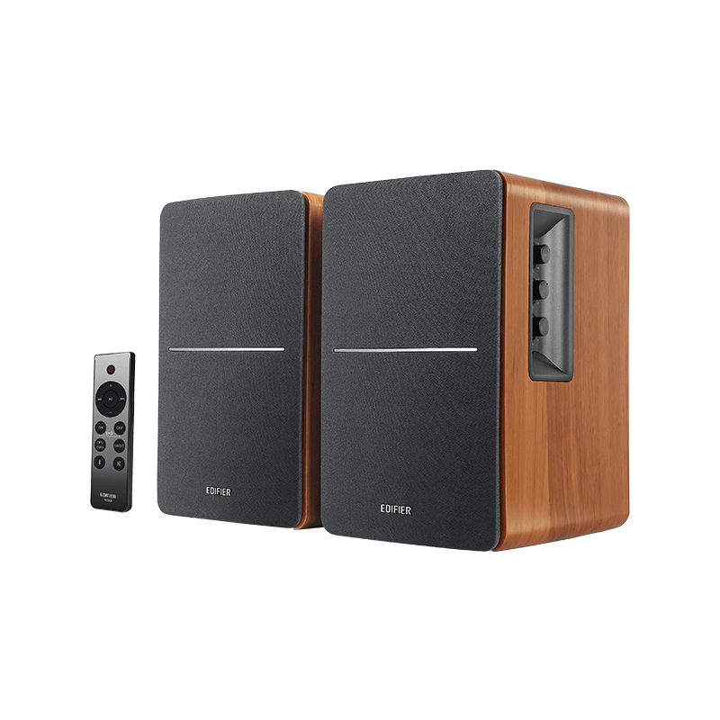 Edifier R1280DBs Active Bluetooth Bookshelf Speakers (Brown)