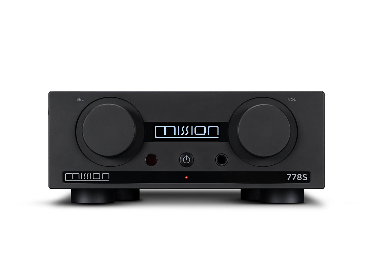 MISSION 778 WIRELESS MUSIC STREAMER BLACK