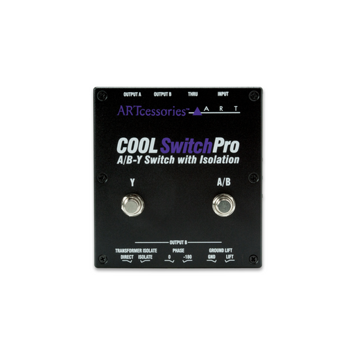 Art Pro Audio ART-COOLSWITCHPRO Isolated A/B-Y Switch