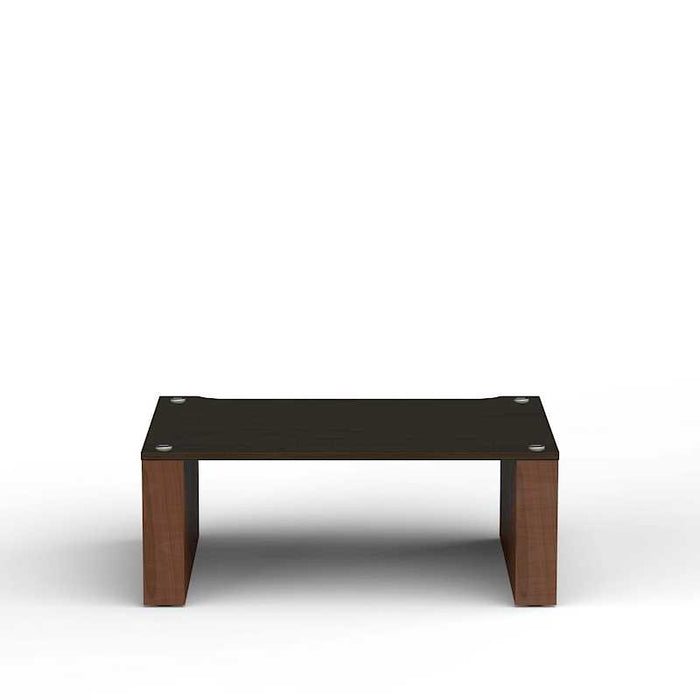 BLOK STAX 2G SHELF 220 BLACK PLYWOOD/ WALNUT SIDES