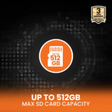 Road Angel Halo Elite 4K (2160p) & 1K (1080p) Dual Dash Cam With Sony Starvis 2