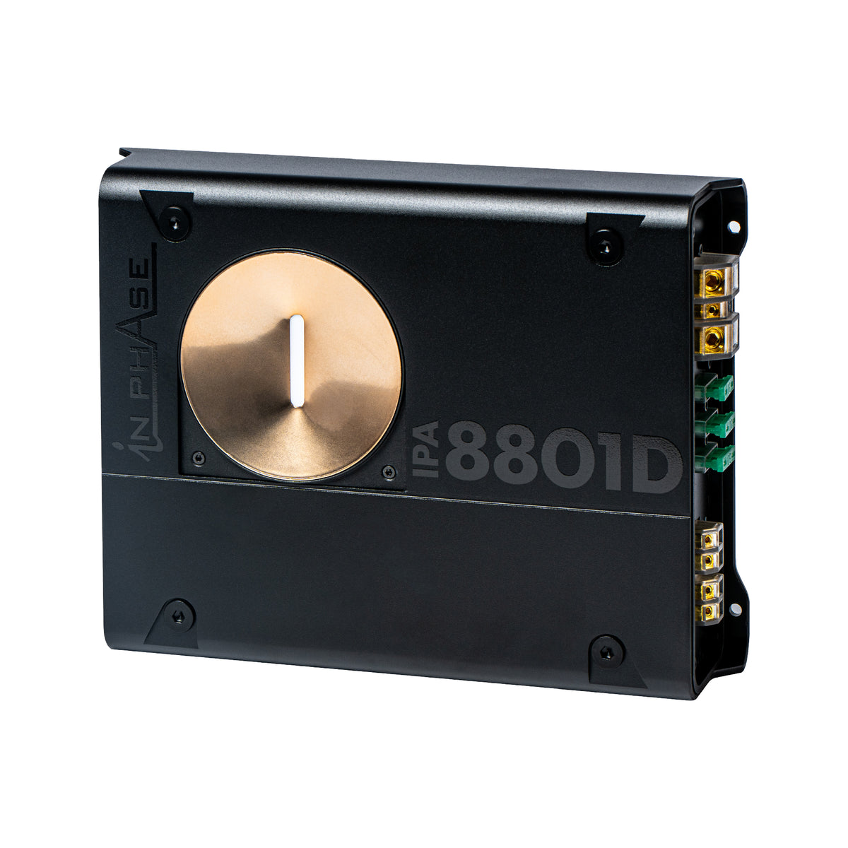 IN PHASE IPA8801D – 800W RMS 1Ω MONO CLASS D SUBWOOFER AMPLIFIER