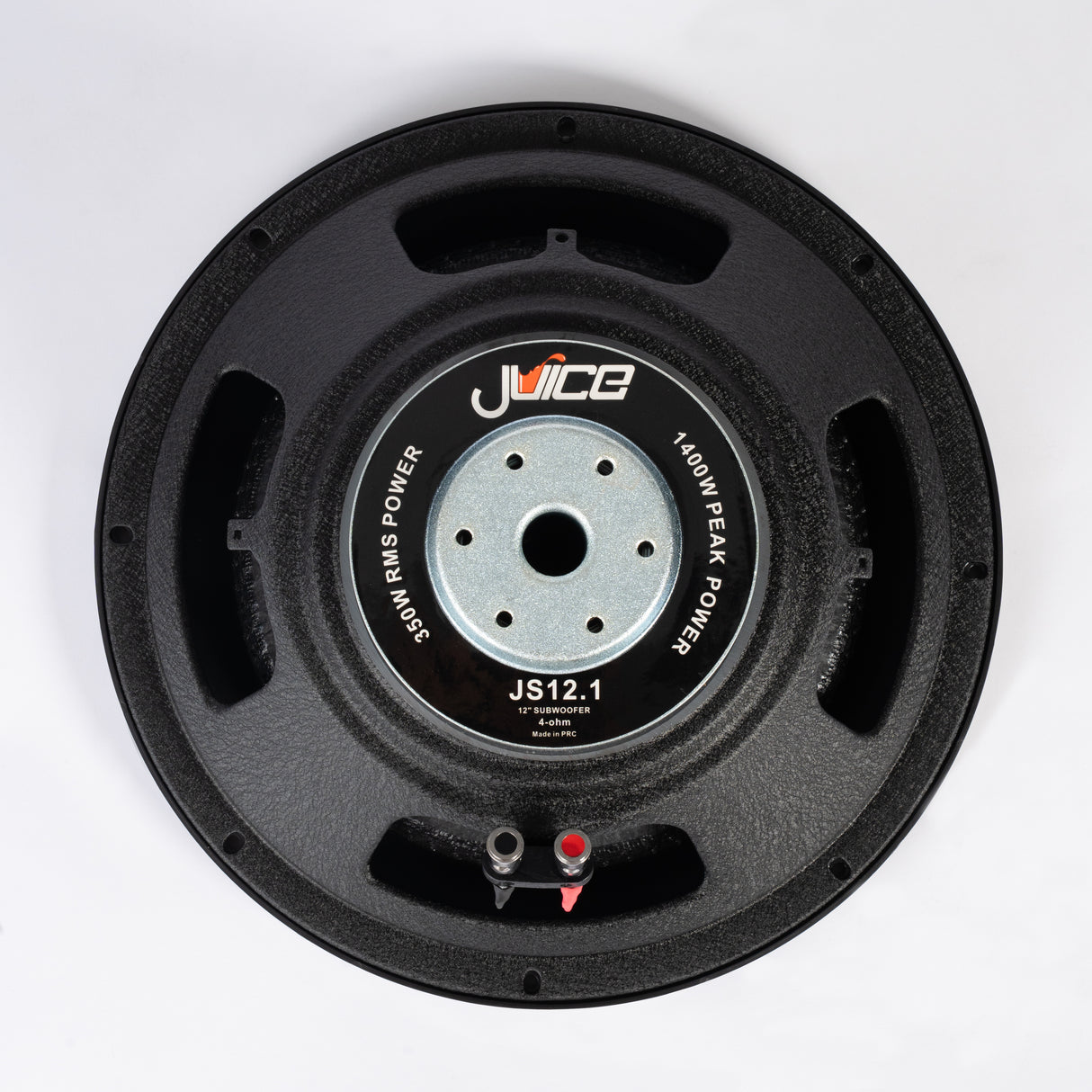 Juice JS12.1 1400W 12" Single Voice Coil 4 Ohm Subwoofer Bass Driver