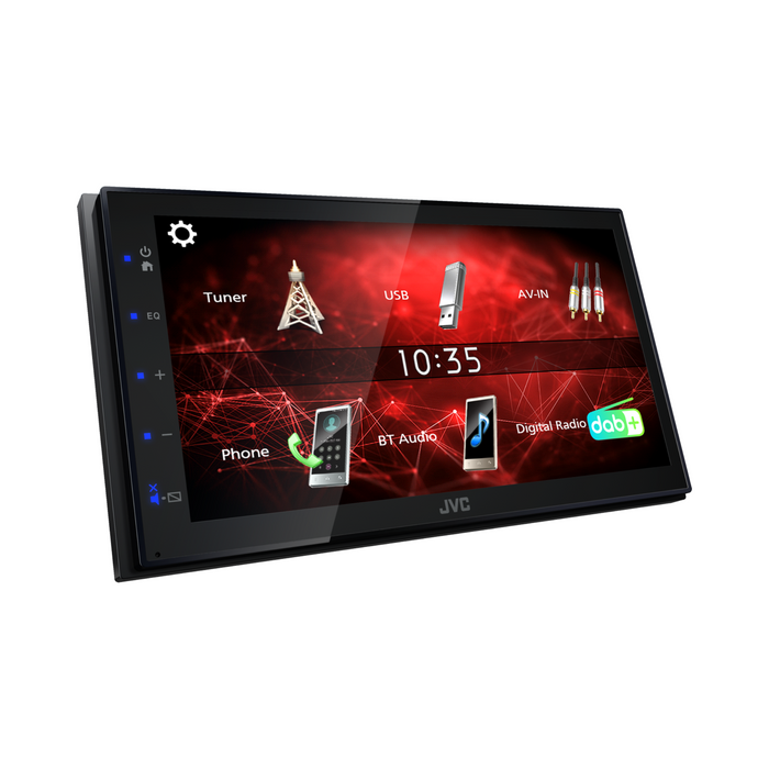 JVC KW-M27DBT 6.8" Touchscreen Digital Media Receiver with DAB Radio & Bluetooth