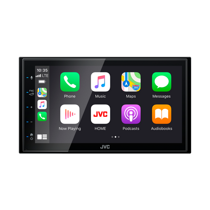 JVC KW-M560BT 6.8" Touchscreen Digital Media Receiver with Apple CarPlay & Android Auto