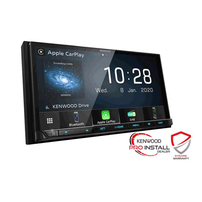 Kenwood DMX-7520DABS Car Stereo with Apple Car Play, Android Auto, Bluetooth & DAB+