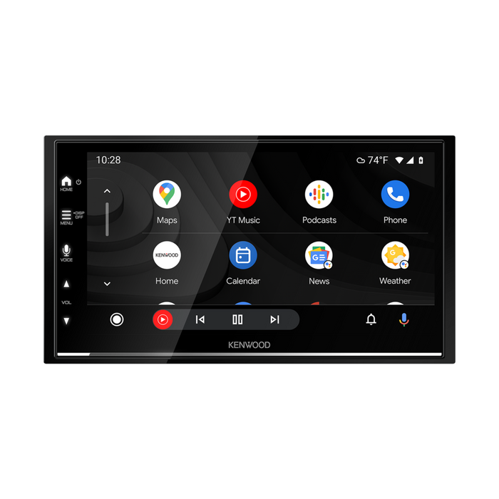 Kenwood DMX7722DABS Digital Media AV Receiver with 6.8" Touchscreen, Enhanced Wireless Smartphone Connections & DAB+