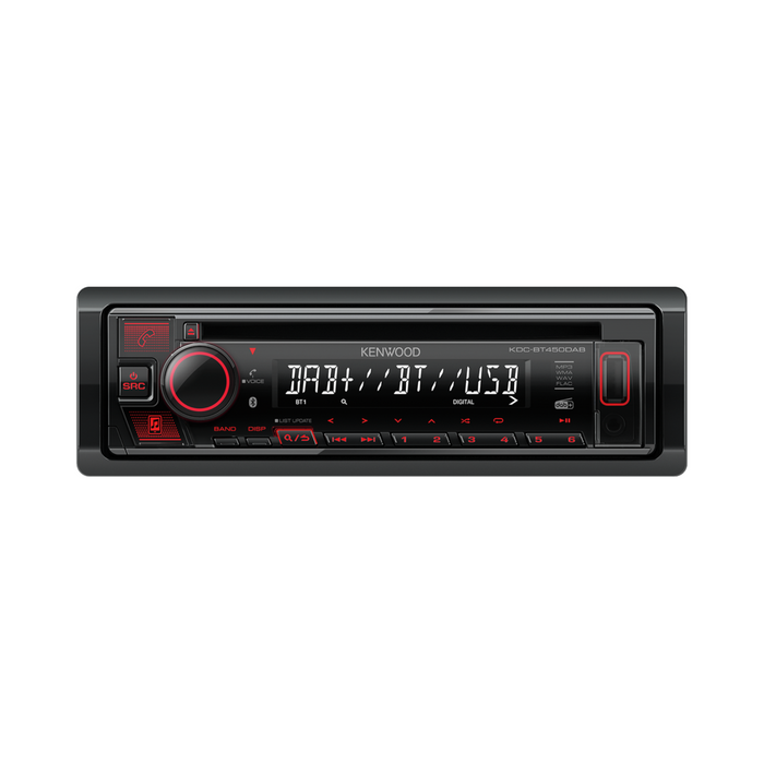 Kenwood KDC-BT450DAB DAB Car Stereo with Bluetooth & CD/USB