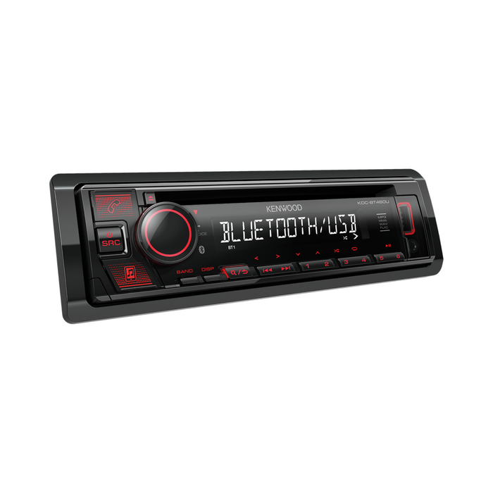 Kenwood KDC-BT460U Car Stereo with Built-in Bluetooth & CD/USB