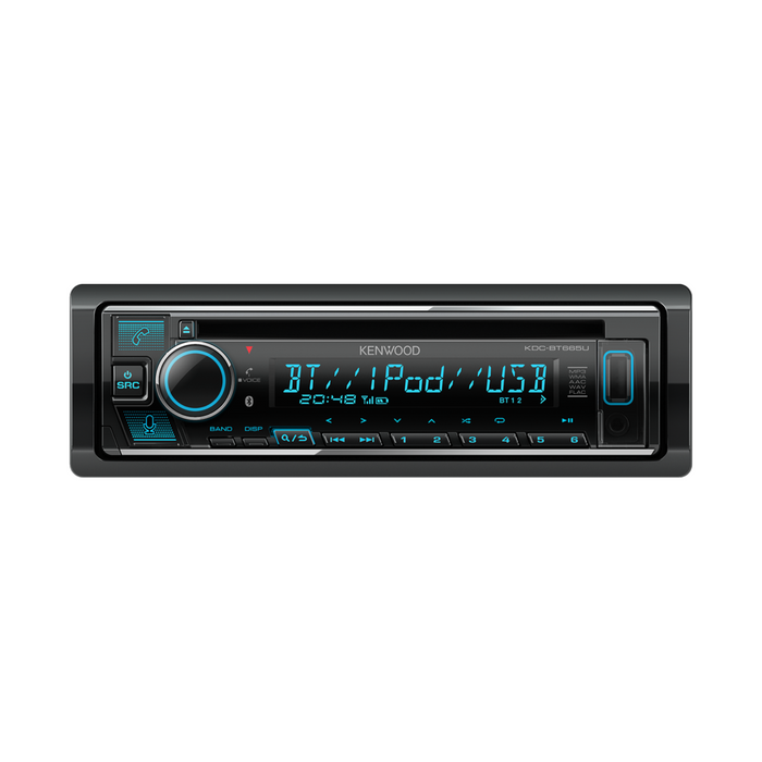 Kenwood KDC-BT665U CD/USB Receiver with Bluetooth & Amazon Alexa