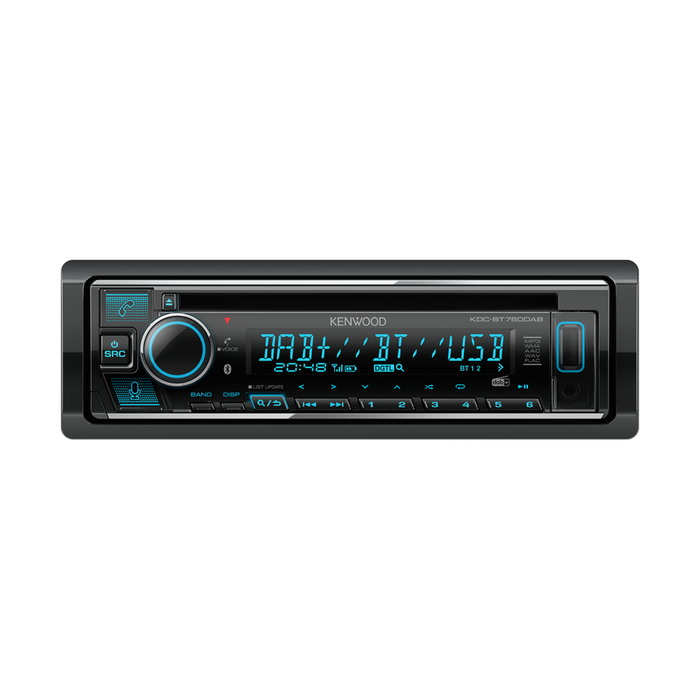 Kenwood KDC-BT760DAB Car Stereo with Bluetooth & DAB+ Radio