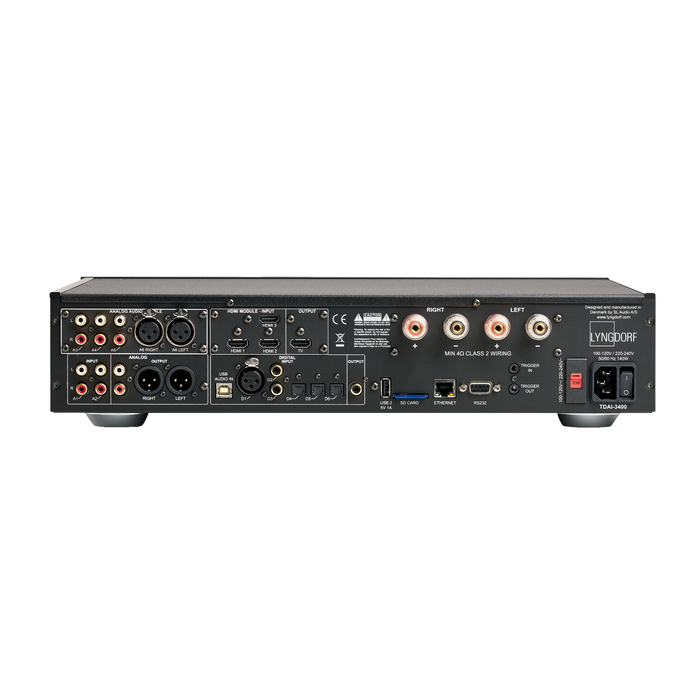 Lyngdorf TDAI3400 Digital Integrated Amplifier