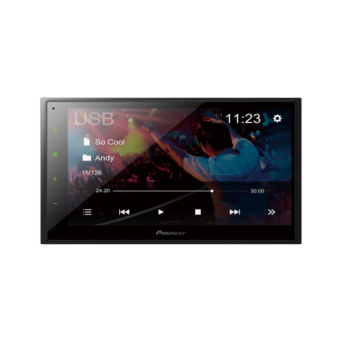 Pioneer DMH-A340DAB 2-Din 6.8" Multi-Touchscreen Car Stereo With Bluetooth & DAB/ DAB+