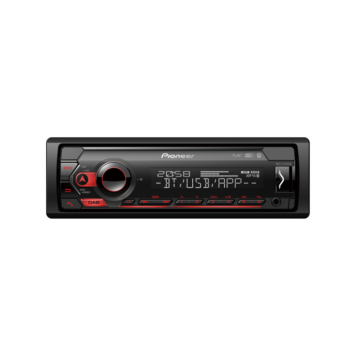 Pioneer MVH-S420DAB Mechless Media Player with Bluetooth & DAB