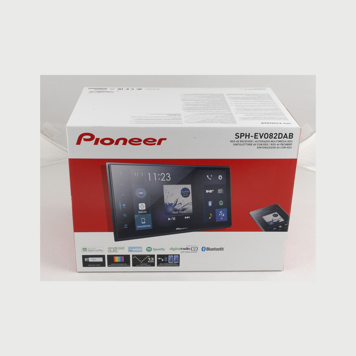 Pioneer SPH-EVO82DAB  8" Capacitive Touchscreen Multimedia Player
