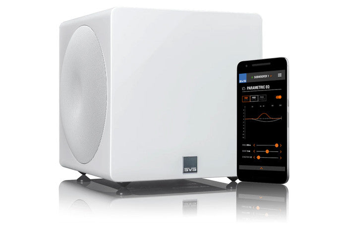 SVS SB3000 Micro Compact Subwoofer GLOSS WHITE