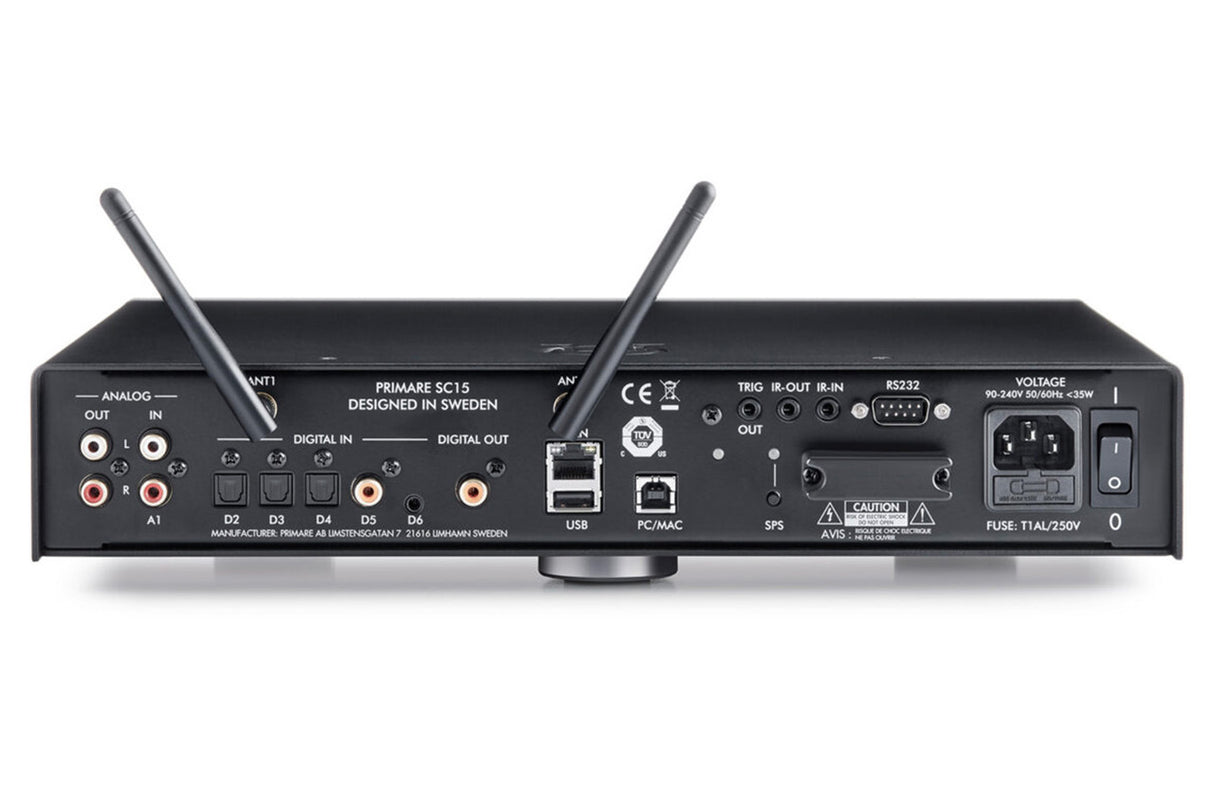 PRIMARE SC15 PRISMA MK2 PRE-AMP/NETWORK BLACK