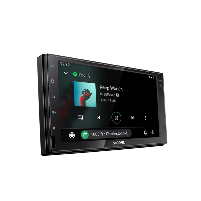 Snooper SMH-520DAB 7" Mechless Car Stereo with Advanced Smartphone Control