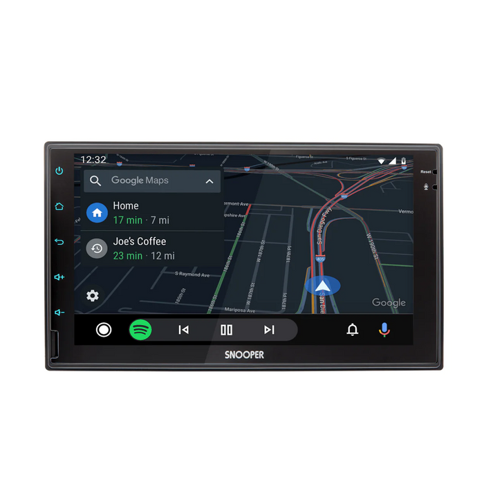 Snooper SMH-520DAB 7" Mechless Car Stereo with Advanced Smartphone Control