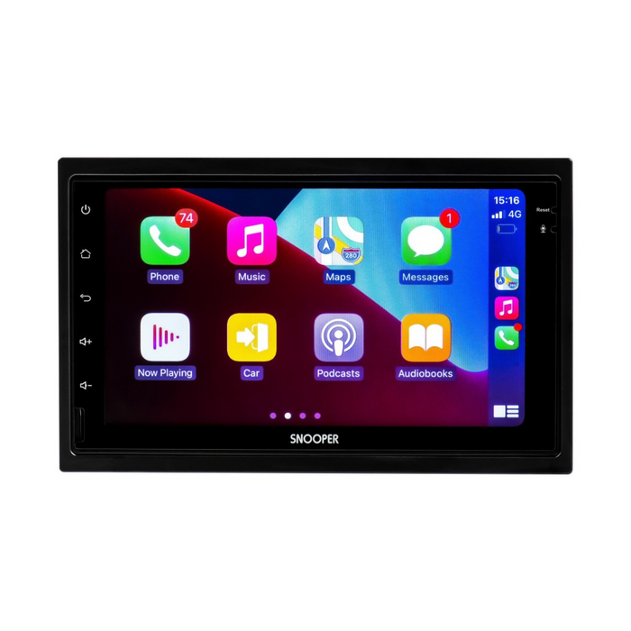 Snooper SMH-525DAB Car Stereo with 10.1" Floating Toucschreen & DAB Radio