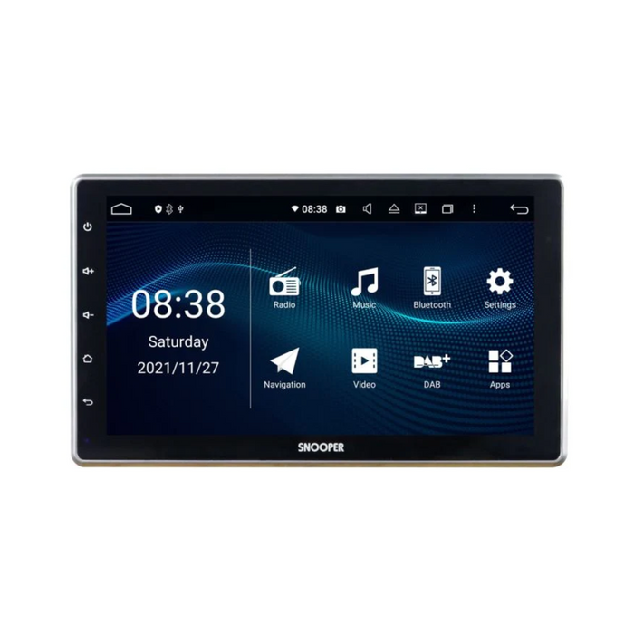Snooper SMH-550DAB Car Stereo with 10.1" Floating Screen and Advanced Smartphone Control