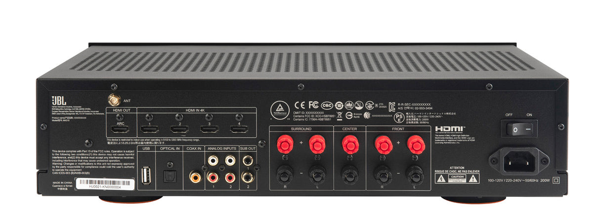 JBL MA310 5.1, 4K AVR Black