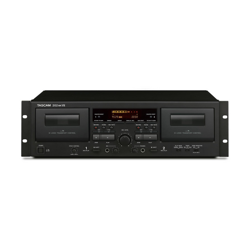 Tascam 202MKVII Twin Cassette Deck with USB Output