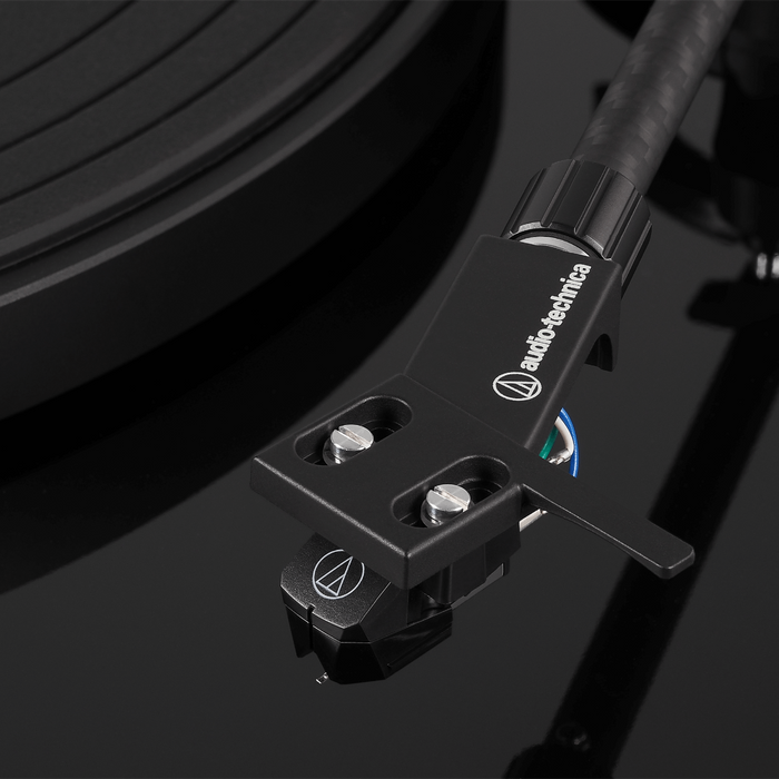 Audio Technica ATLPW50PB Manual Belt-Drive Turntable (Piano Black)