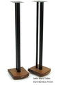 Atacama Moseco 10 Speaker Stands - Satin Black - Dark Bamboo - Nottingham HiFi