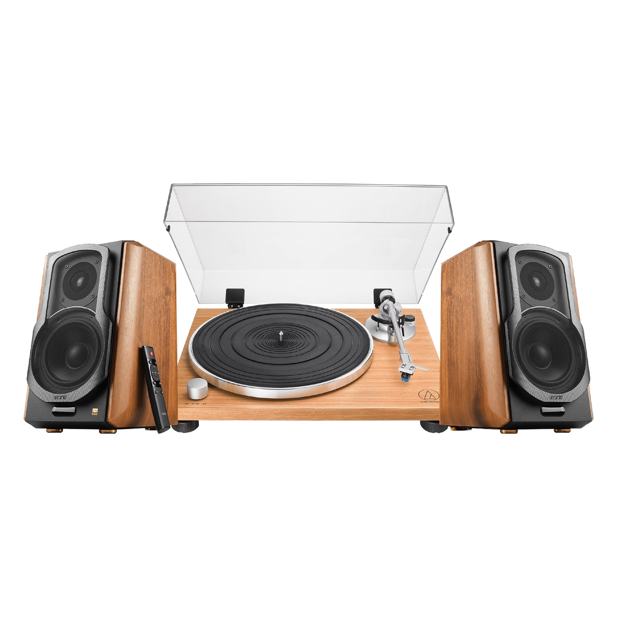 Audio Technica AT-LPW30TK Fully Manual Belt-Drive Turntable with