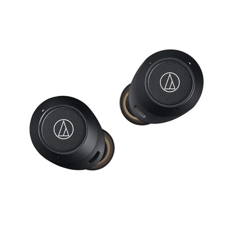 Audio Technica ATH - CKS30TW+BK True Wireless Earbuds (Matt Black) - Nottingham HiFi