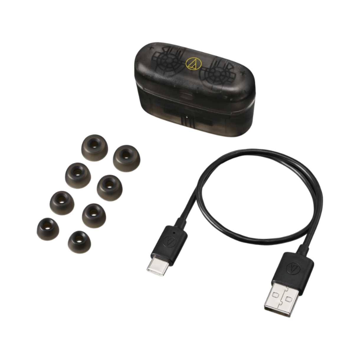 Audio Technica ATH - CKS30TW+TBK True Wireless Earbuds (Translucent Black) - Nottingham HiFi