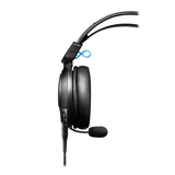 Audio Technica ATH - GL3BK Premium Wired Gaming Headset (Black) - Nottingham HiFi