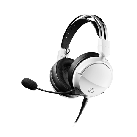 Audio Technica ATH - GL3WH Premium Wired Gaming Headset (White) - Nottingham HiFi