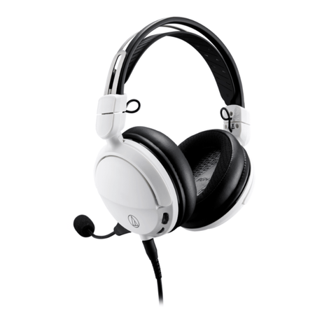 Audio Technica ATH - GL3WH Premium Wired Gaming Headset (White) - Nottingham HiFi